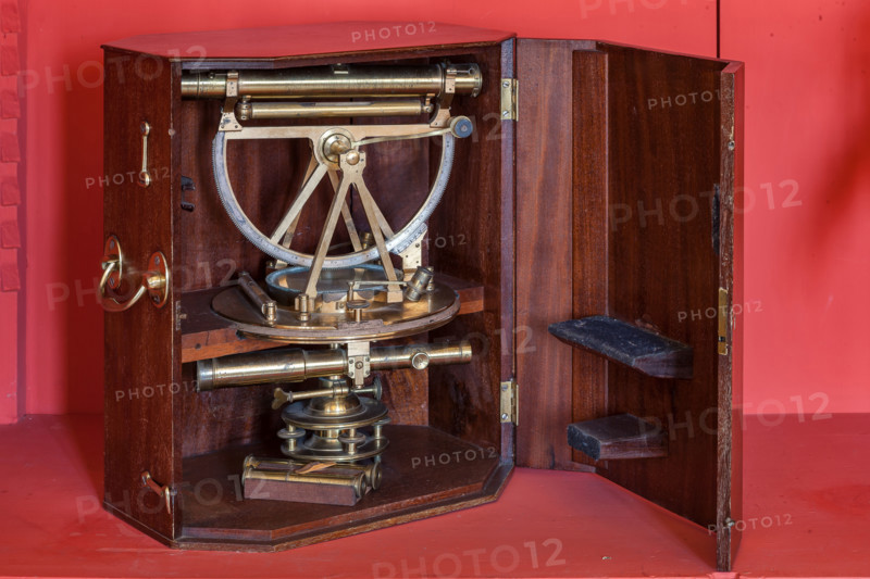 Palermo, The Royal Palace or Palazzo dei Normanni (Palace of the Normans), the Pisana Tower, The Astronomical Observatory "Giuseppe Piazzi": sextant.
Palazzo Reale (Palazzo dei Norma, Palermo (PA), Sicilia - Sicily, Italia - Italy