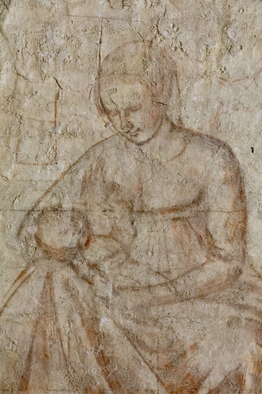 Pisa, Museo delle sinopie:
“Storie di Esaù e Giacobbe”, sinopia di Benozzo Gozzoli, preparatoria agli affreschi del Camposanto, 1473-75.
Particolare con donna e neonato.

[ENG]
Pisa, Sinopia Museum:
“Birth of Esau and Jacob”, sinopia by Benozzo Gozzoli, preparatory to the frescoes in the Camposanto, 1473-75.
Detail of a woman with a newborn.
Museo delle sinopie, Pisa (PI), Toscana - Tuscany, Italia - Italy