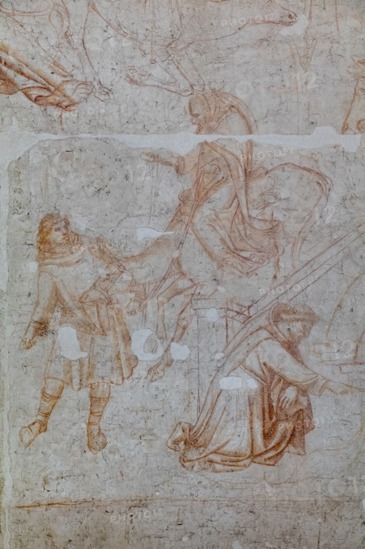 Pisa, Museo delle sinopie: “Tebaide”,
storie degli Eremiti e dei Santi Padri ispirate alla “Vitae Patrum” del canonico domenicano Cavalca. Sinopia preparatoria agli affreschi del Camposanto di Buonamico Buffalmacco, 1336/1341.

[ENG]
Pisa, Sinopia Museum: “Thebaid”, Stories of the Hermits and the Holy Fathers inspired by the Vitae Patrum by the Dominican Domenico Canon Cavalca. Sinopia preparatory to the frescoes by Buonamico Buffalmacco, 1336/1341.
Museo delle sinopie, Pisa (PI), Toscana - Tuscany, Italia - Italy