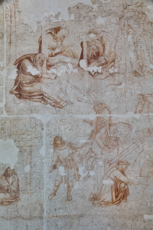 Pisa, Museo delle sinopie: “Tebaide”,
storie degli Eremiti e dei Santi Padri ispirate alla “Vitae Patrum” del canonico domenicano Cavalca. Sinopia preparatoria agli affreschi del Camposanto di Buonamico Buffalmacco, 1336/1341.

[ENG]
Pisa, Sinopia Museum: “Thebaid”, Stories of the Hermits and the Holy Fathers inspired by the Vitae Patrum by the Dominican Domenico Canon Cavalca. Sinopia preparatory to the frescoes by Buonamico Buffalmacco, 1336/1341.
Museo delle sinopie, Pisa (PI), Toscana - Tuscany, Italia - Italy