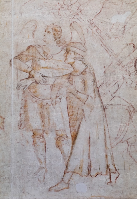 Pisa, Museo delle sinopie:
“Giudizio Universale”.  Sinopia preparatoria degli affreschi di Buonamico Buffalmacco per il Camposanto, 1336/1341.
Particolare.

[ENG]
Pisa, Sinopia museum: "The Last Judgement”. Sinopia preparatory to the frescoes by Buonamico Buffalmacco for the Monumental Cemetery, 1336/1341.
Detail.
Museo delle sinopie, Pisa (PI), Toscana - Tuscany, Italia - Italy