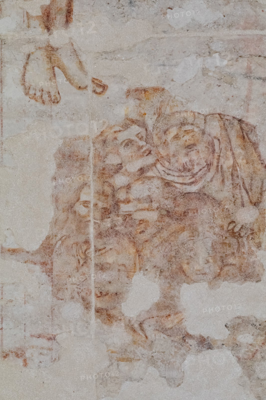 Pisa, Museo delle sinopie:  sinopia preparatoria dell’affresco “Crocifissione”, di Francesco Traini destinato al Camposanto, 1330 - 35.
Particolare.

[ENG]
Pisa, Sinopia Museum: the preparatory sinopia for the fresco "Crucifixion," by Francesco Traini, intended for the Monumental Cemetery, 1330-35.
Detail.
Camposanto Monumentale, Pisa (PI), Toscana - Tuscany, Italia - Italy