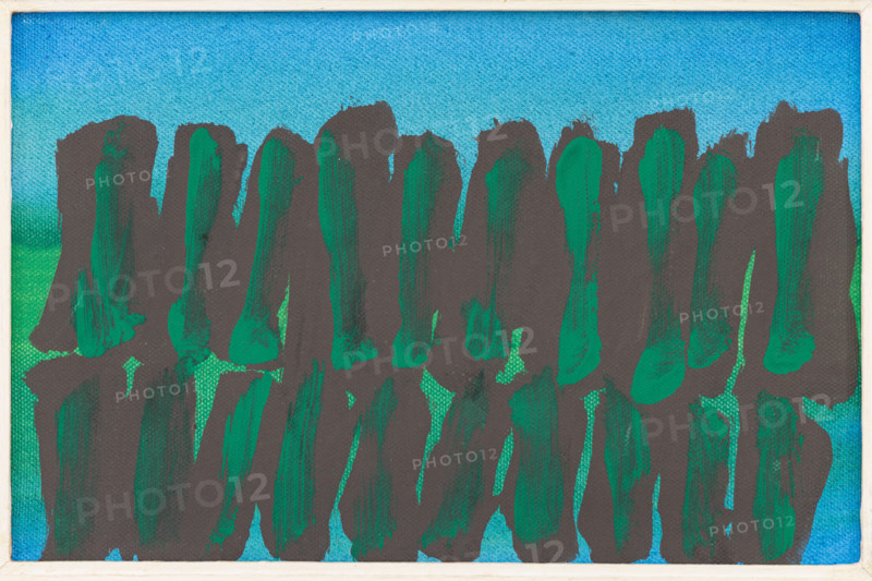 Collezione Assicoop Unipol, inv. n° 901: 
Alfonso Frasnedi (Ferrara 1934); “Tracce per un paesaggio” (acrilico su tela, 20 x 30 cm).

[ENG]
Alfonso Frasnedi (Ferrara 1934); “Traces for a Landscape” (acrylic on canvas, 20 x 30 cm).
Collezione Assicoop - Unipol, Modena (MO), Emilia Romagna, Italia - Italy