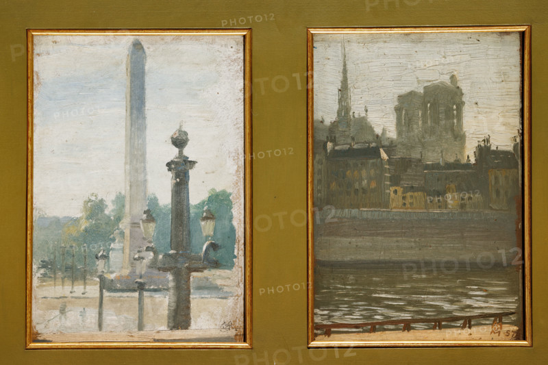 Collezione Assicoop Unipol, inv. n°967: 
Mario Vellani Marchi (1895 - 1979); “Scorci di Parigi” (olio su cartoncino, 21 x 16,5 cm ognuno).

[ENG]
Mario Vellani Marchi (1895 - 1979); “Views of Paris” (oil painting on cardboard, 21 x 16,5 cm each).
Collezione Assicoop - Unipol, Modena (MO), Emilia Romagna, Italia - Italy