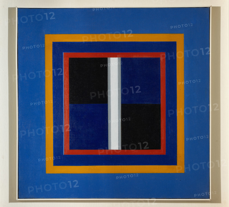 Collezione Assicoop Unipol, inv. n° 970: 
Mauro Reggiani (1897 - 1980); “Composizione N° 2”, (olio su tela, 50 x 50 cm).

[ENG]
Mauro Reggiani (1897-1980); “Composition N° 2” (oil on canvas, cm 50 X 50).
Collezione Assicoop - Unipol, Modena (MO), Emilia Romagna, Italia - Italy