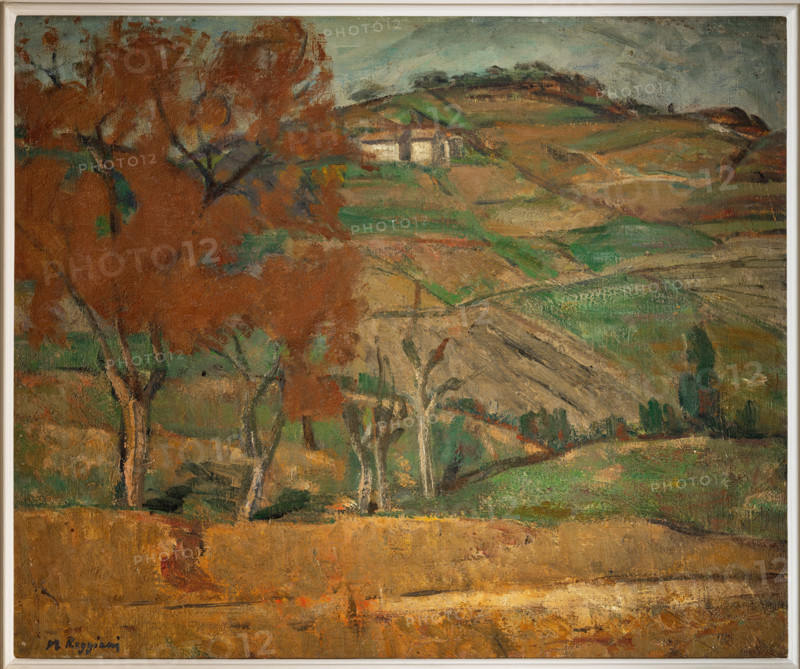 Mauro Reggiani (1897 - 1980); “Paesaggio - 1929” (olio su tela, 50 x 60).
Collezione Assicoop - Unipol, Modena (MO), Emilia Romagna, Italia - Italy
