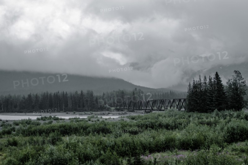 Pont près d'Homer, Alaska