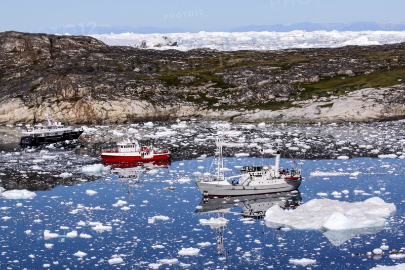 Boats in Greenland
