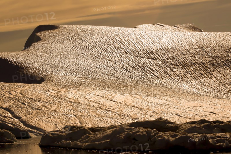 Detail from an iceberg in Greenland