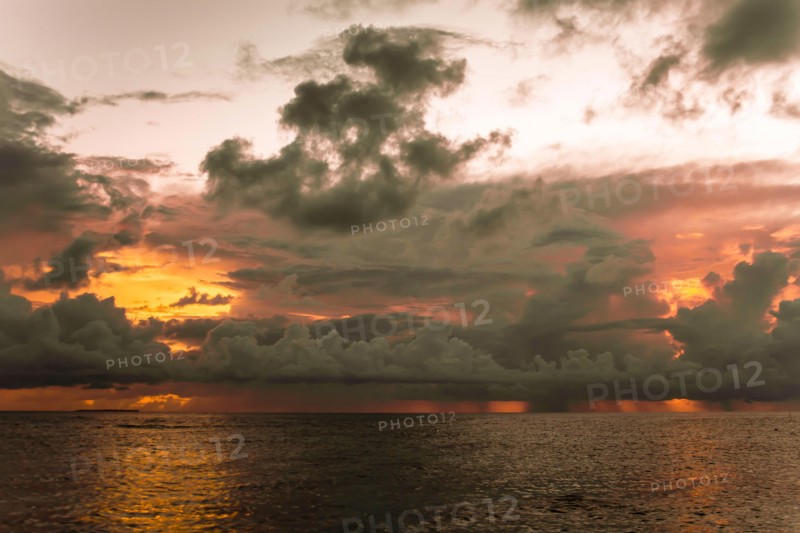 Sunset in Filiteyo, Maldives