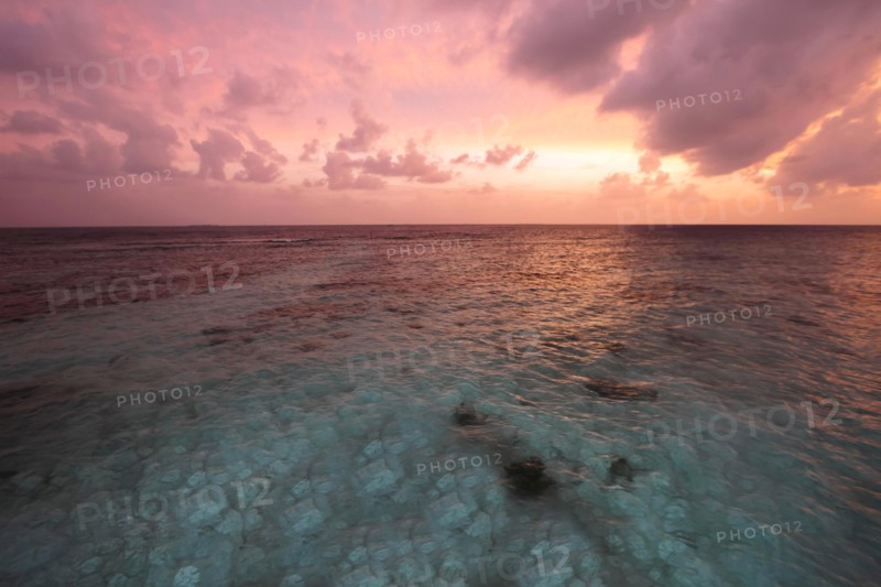 Sunset in Filiteyo, Maldives