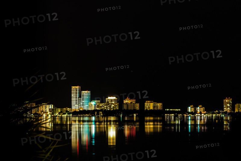 Miami beach as seen from North Bay shore drive