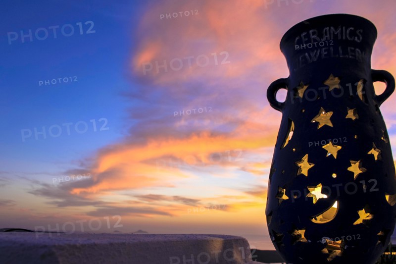 Vase, Santorini, Greece