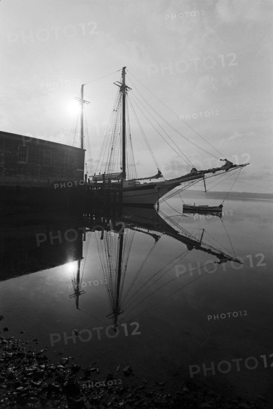 Docked Sailboat