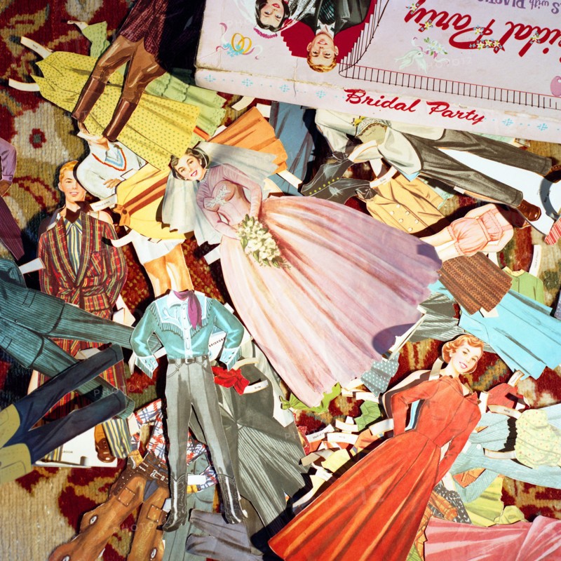 Paper Doll Bridal Clothes
