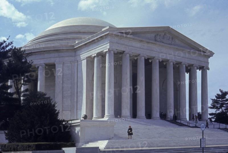 Jefferson Memorial, Washington DC, USA, 1969