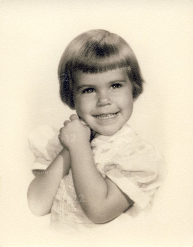 Young Girl, Portrait, 1960's