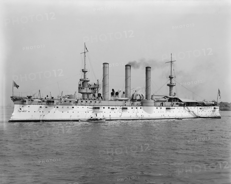 U.S.S. Brooklyn, Detroit Publishing Company, 1900