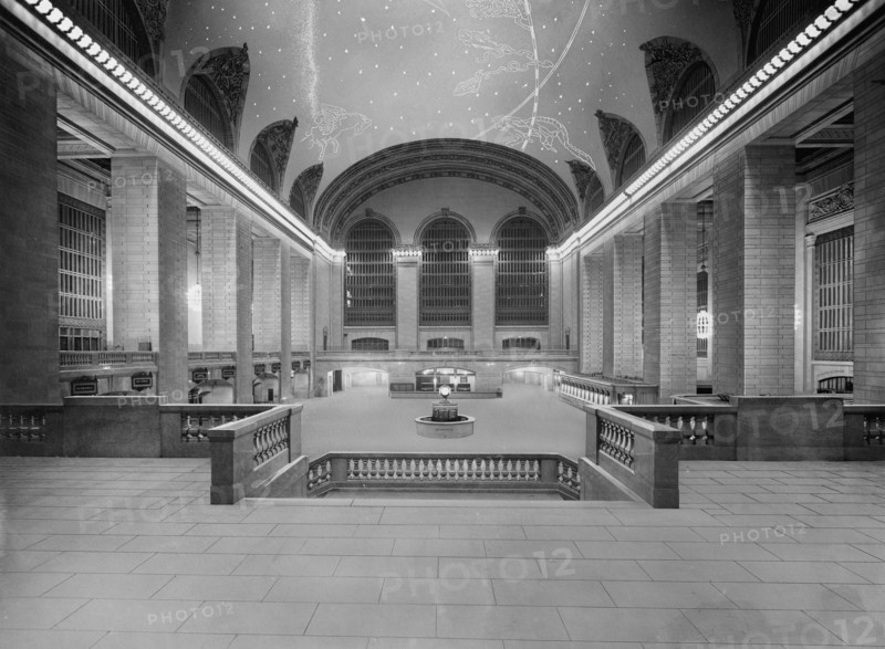 Main Concourse, Grand Central Terminal, New York City, New York, USA, Detroit Publishing Company, 1913