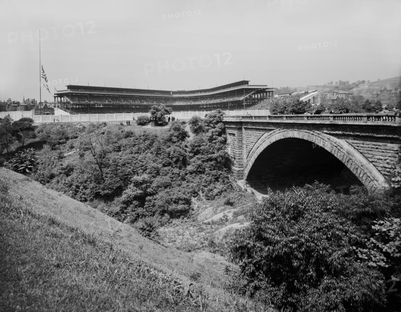 Forbes Field, Pittsburgh, Pennsylvania, USA, Detroit Publishing Company, 1910