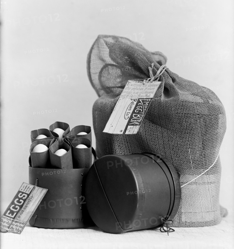 Egg Packaging, USA, Harris & Ewing, 1915