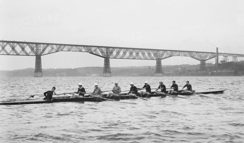 Cornell University Crew, Poughkeepsie Regatta, Poughkeepsie, New York, USA, Bain News Service, 1912