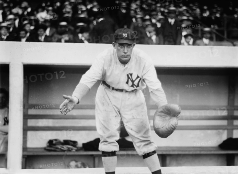 Dick Gossett, Major Leagues Baseball Player, New York Yankees, Portrait, Bain News Service, 1913