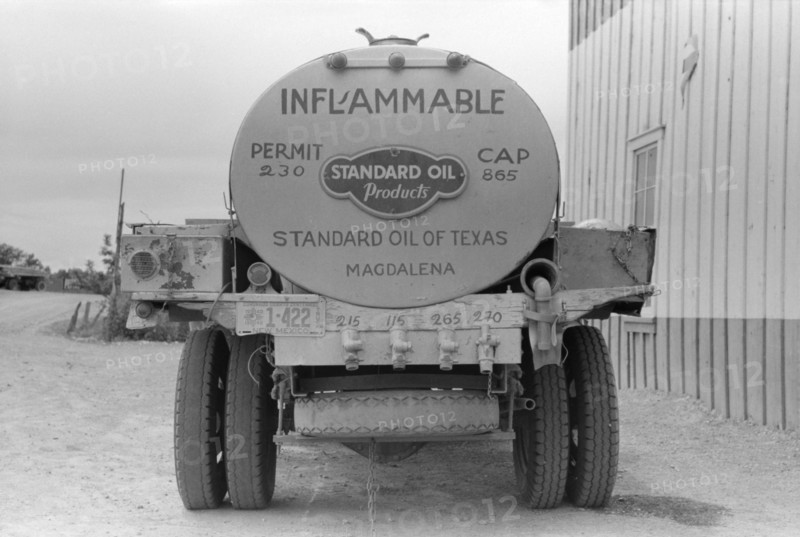 Gasoline Truck, Pie Town, New Mexico, USA, Russell Lee, June 1940
