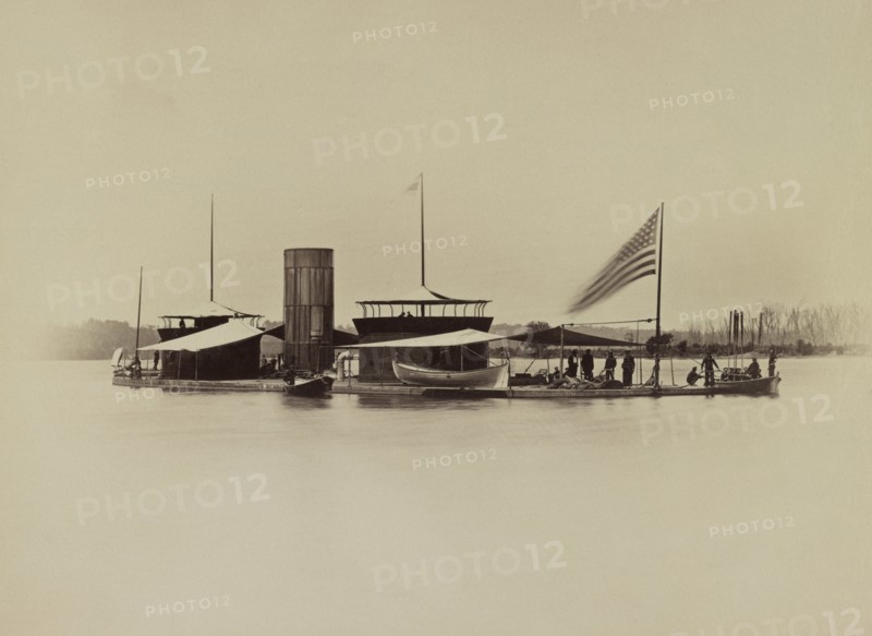 Double Turreted Monitor, Onondaga, James River, Virginia, 1864
