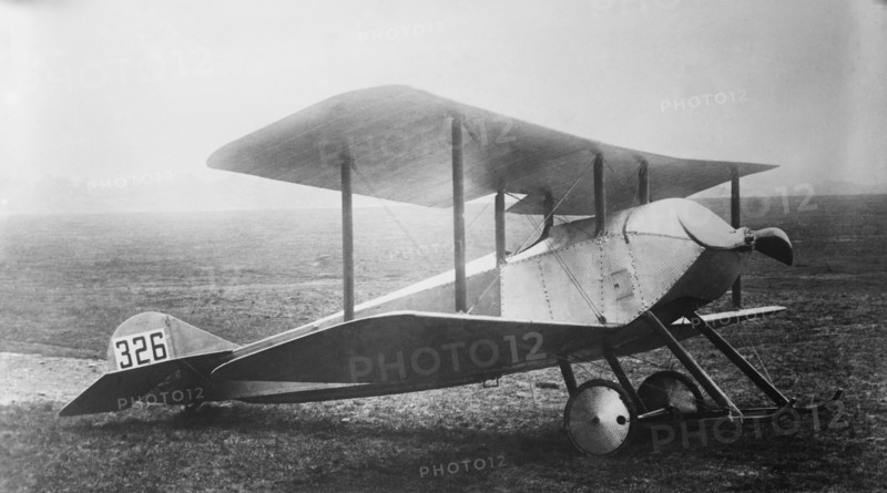 British Sopwith Tabloid Biplane, Aldershot, England, UK, Bain News Service, 1915