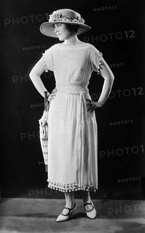 Actress Madge Kennedy, Fashion Portrait, Bain News Service, 1920