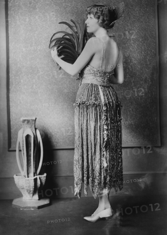 Actress Claire Windsor, Fashion Portrait, Bain News Service, 1924