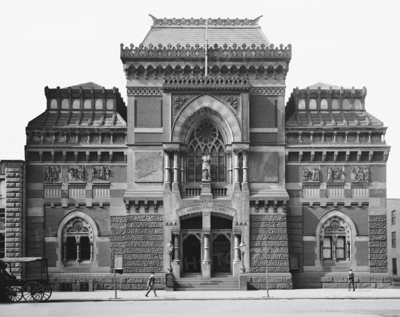 Pennsylvania Academy of Fine Arts, Philadelphia, Pennsylvania, USA, Detroit Publishing Company, 1905
