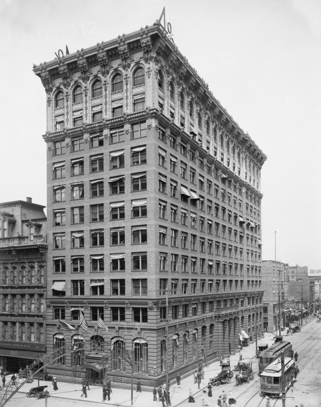 Columbus Savings & Trust Company Building, Columbus, Ohio, USA, Detroit Publishing Company, 1910