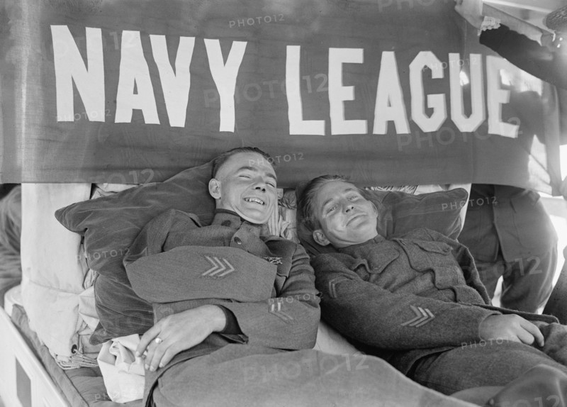 Navy League of The U.S. Excursion for Patients at Walter Reed General Hospital, Washington DC, USA, Harris & Ewing, 1918
