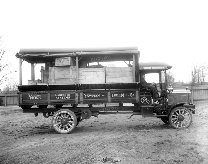 Packard Three-Ton Truck, Rochester, New York, USA, Detroit Publishing Company, 1910