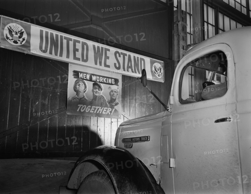 Sign in Copper and Brass Plant Reminding the Workers that their Job is Vital to War Effort, Chase Brass and Copper Company, Euclid, Ohio, USA, Alfred T. Palmer for office of War Information, February 1942