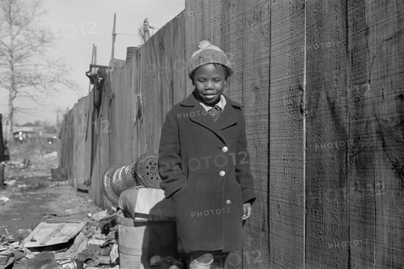 Young Girl in Slum Area, Washington DC, USA, John Vachon, December 1937