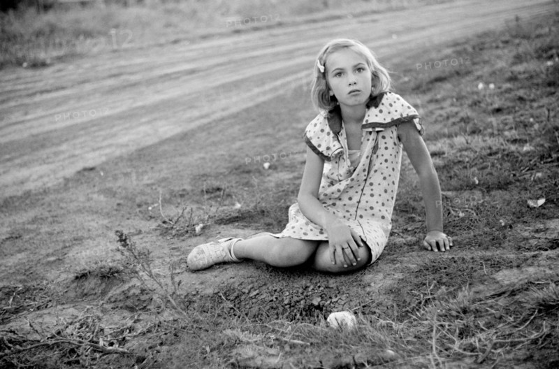 Farm Girl, Seward County, Nebraska, USA, John Vachon for Farm Security Administration, October 1938