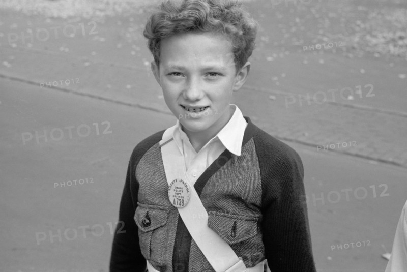 School Police, Omaha Nebraska, USA, John Vachon for Farm Security Administration, November 1938