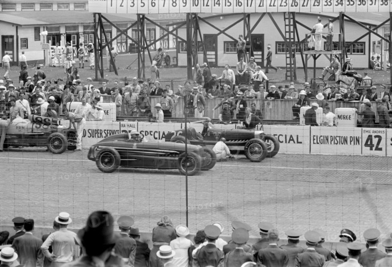 Automobile Race, Indianapolis, Indiana, USA, Arthur Rothstein for U.S. Resettlement Administration, May 1938