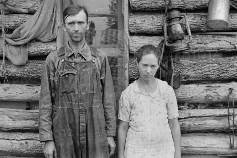 Rehabilitation Clients, Boone County, Arkansas, USA, Ben Shahn for U.S. Resettlement Administration, October 1935