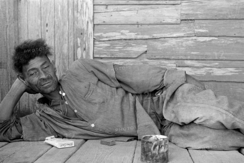 Unemployed Trapper, Plaquemines Parish, Louisiana, USA, Ben Shahn for U.S. Resettlement Administration, October 1935