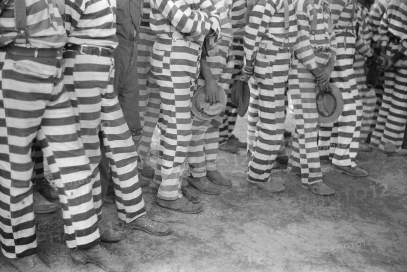 Convicts, Greene County Prison Camp, Greene County, Georgia, USA, Jack Delano, Farm Security Administration, May 1941
