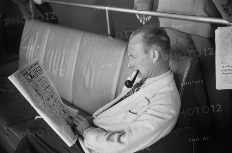 Passenger Waiting in Lobby of Municipal Airport, Washington DC, USA, Jack Delano, Farm Security Administration, July 1941