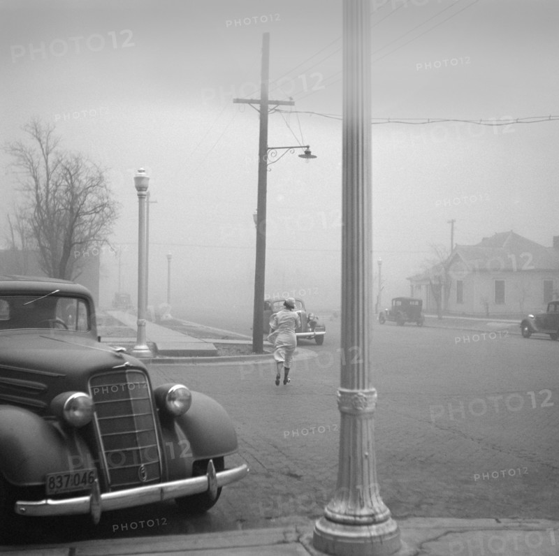 Dust Storm, Amarillo, Texas, USA, Arthur Rothstein, Farm Security Administration, April 1936