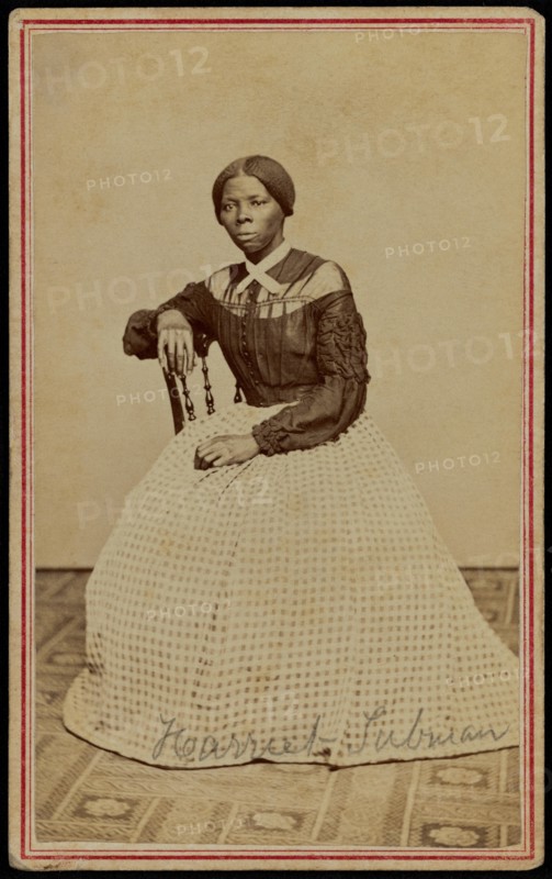Portrait of Harriet Tubman (1820-1913), American Abolitionist, by Benjamin F. Powelson, Auburn, New York, USA, 1868
