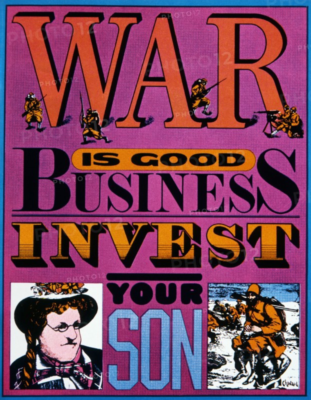 Anti-Vietnam War Poster, War is Good Business, Invest Your Son, Seymour Chwast, 1967
