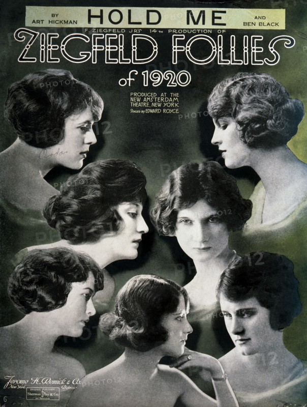 Ziegfeld Follies,  "Hold Me", Poster, 1920