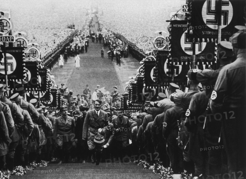 Adolf Hitler Attending Buckeberg Harvest Festival, Germany, October 1, 1934